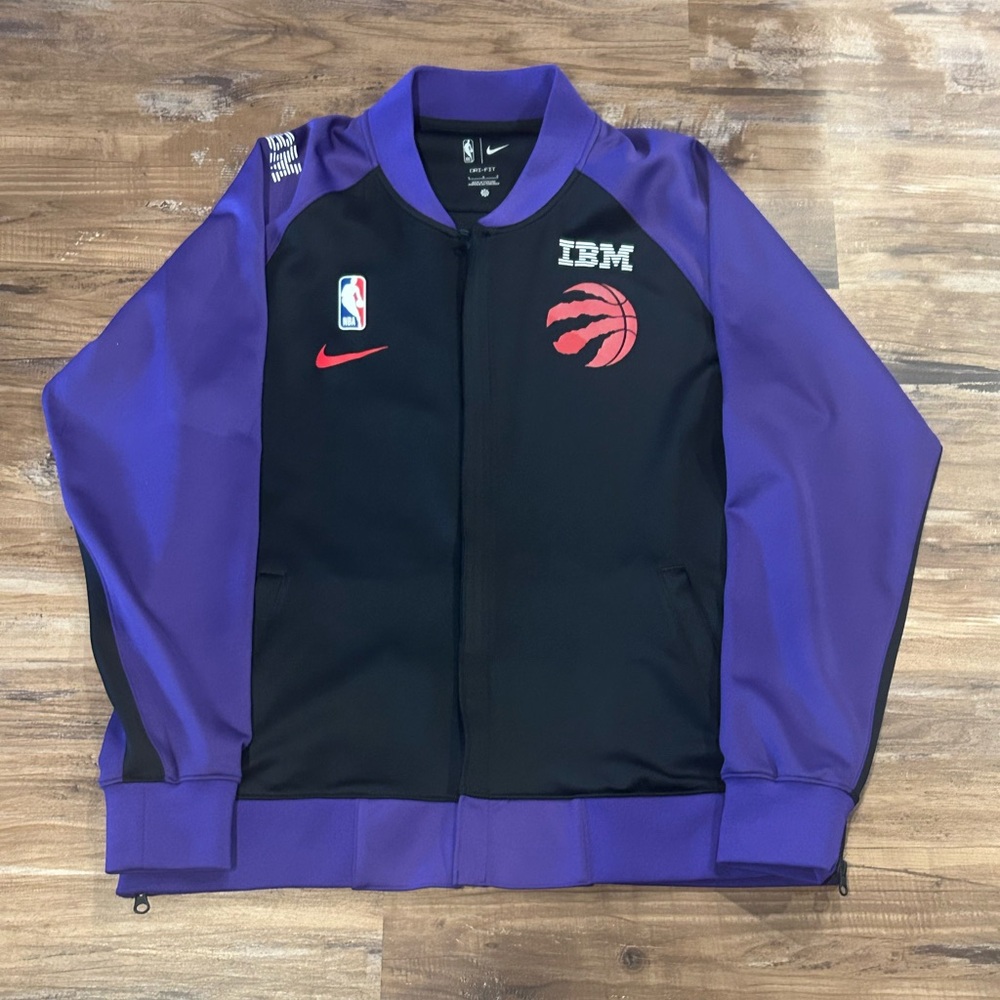 Nike Toronto Raptors City Edition Warmup Jacket Size Large Brand New
